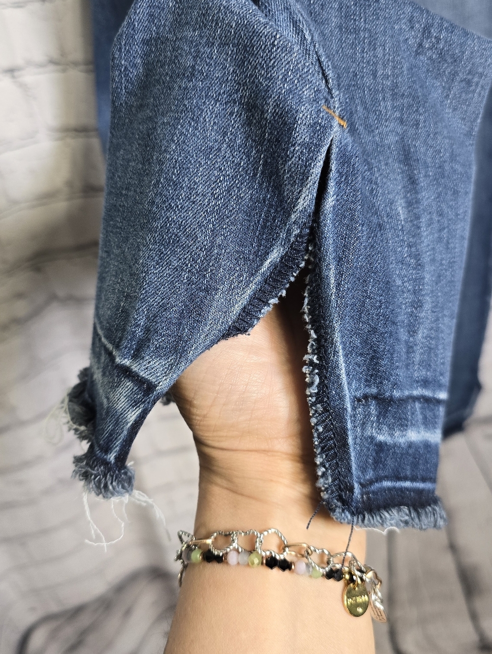 Judy Blue Skinny Fit Raw Hem Ankle Jeans Size 20W - Picture 5 of 10